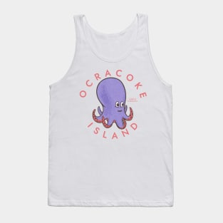 Ocracoke Island, NC Summertime Vacationing Octopus Tank Top